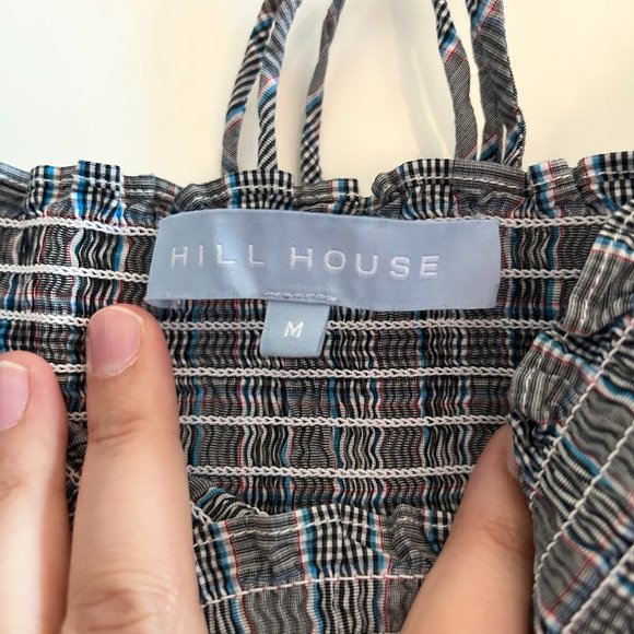 Hill House Home Athena Dress in Tai Check - Picture 5 of 6